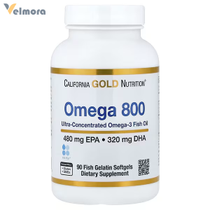 California Gold Nutrition, Omega 800 Ultra-Concentrated Omega-3 Fish Oil Softgel