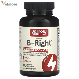 Jarrow Formulas, B-Right 100 Veggie Capsules