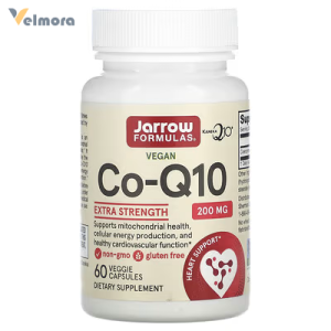 Jarrow Formulas Vegan Co-Q10 200 mg 60 Veggie Capsules in Pakistan