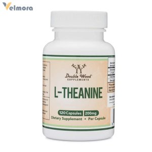Double Wood L-theanine Supplement 200mg Capsules
