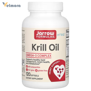 Jarrow Formulas Krill Oil 600 mg 120 Softgels in Pakistan