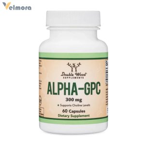 Double Wood Alpha-gpc 300 Mg Supports Choline Levels 60 Capsules