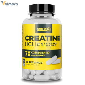 CON-CRET Creatine HCl - 72 Capsules (72 Servings)
