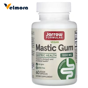 Jarrow Formulas Vegan Mastic Gum 60 Veggie Capsules 500 Mg Per Capsule