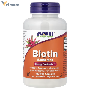 Now Foods Biotin 5000mcg 120 Veg Capsules In Pakistan