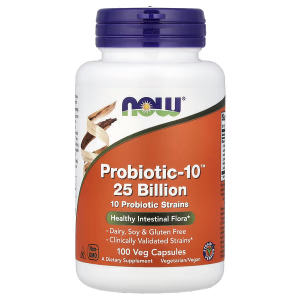Now Foods Probiotic-10™ 100 Veg Capsules In Pakistan