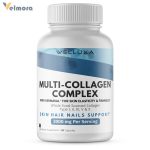 Welluxa Multi-Collagen Peptide Capsules in Pakistan