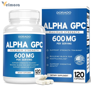 Alpha Gpc 600mg Capsules 120 Count Brain Support In Pakistan