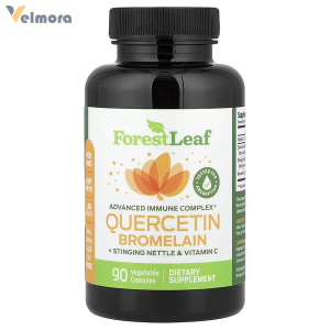 Forest Leaf Quercetin Bromelain + Stinging Nettle &amp; Vitamin C Capsules