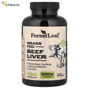 Forest Leaf Grass Fed Beef Liver 750mg Capsules In Pakistan