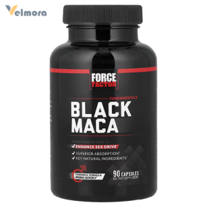 Force Factor Fundamentals Black Maca Capsules