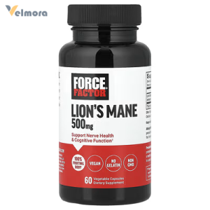Force Factor Lion's Mane 500mg Vegetable Capsules
