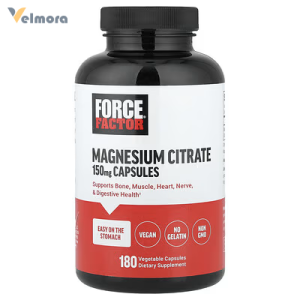 Force Factor Magnesium Citrate 150mg Vegetable Capsules in Pakistan