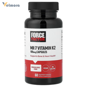 Force Factor Mk-7 Vitamin K2 100mcg Vegetable Capsules In Pakistan