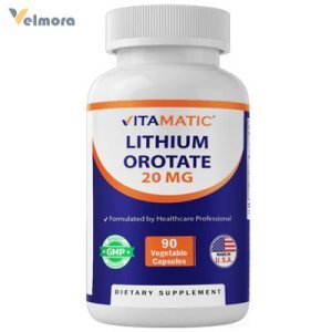 Vitamatic Lithium Orotate 20mg Capsules In Pakistan