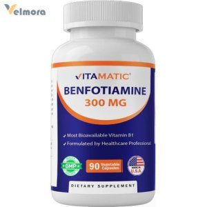 Vitamatic Benfotiamine 300mg Vegetarian Capsules In Pakistan