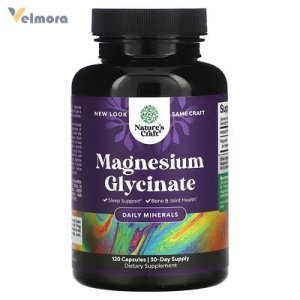 Nature's Craft Magnesium Glycinate 100mg Capsules