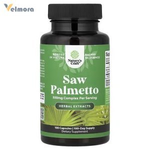 Nature's Craft Saw Palmetto 500mg Capsules
