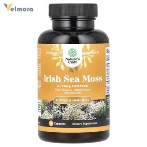 Nature's Craft Irish Sea Moss 2100mg Capsules