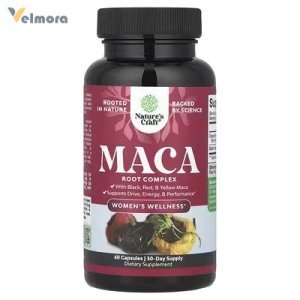 Nature's Craft Women's Wellness Maca Root Complex Capsules