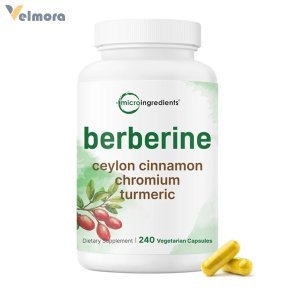 Berberine with Ceylon Cinnamon, Chromium &amp; Turmeric Capsules