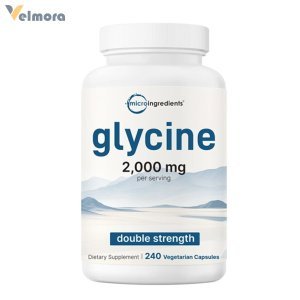 Micro Ingredients Glycine 2000mg Veggie Capsules