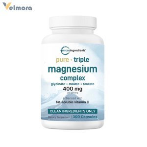 Micro Ingredients Triple Magnesium Complex 400mg Capsules