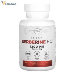 Type Zero Berberine HCL 1200mg 60 Capsules in Pakistan