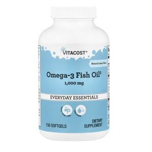 Vitacost Omega-3 Fish Oil 1000 mg 150 Softgels in Pakistan