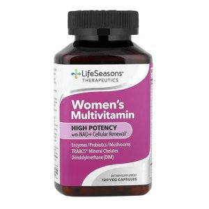 LifeSeasons Therapeutics Women’s Multivitamin High Potency 120 Veg Capsules