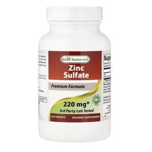 Best Naturals Zinc Sulfate 50 mg 120 Tablets in Pakistan