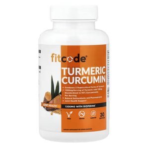 fitcode Turmeric Curcumin 90 Veggie Capsules in Pakistan
