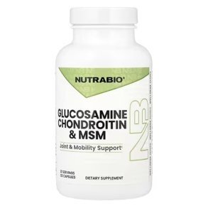 NutraBio Glucosamine Chondroitin &amp; MSM 120 Capsules in Pakistan
