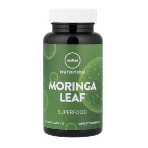 MRM Nutrition Moringa Leaf 600 mg Vegan Capsules