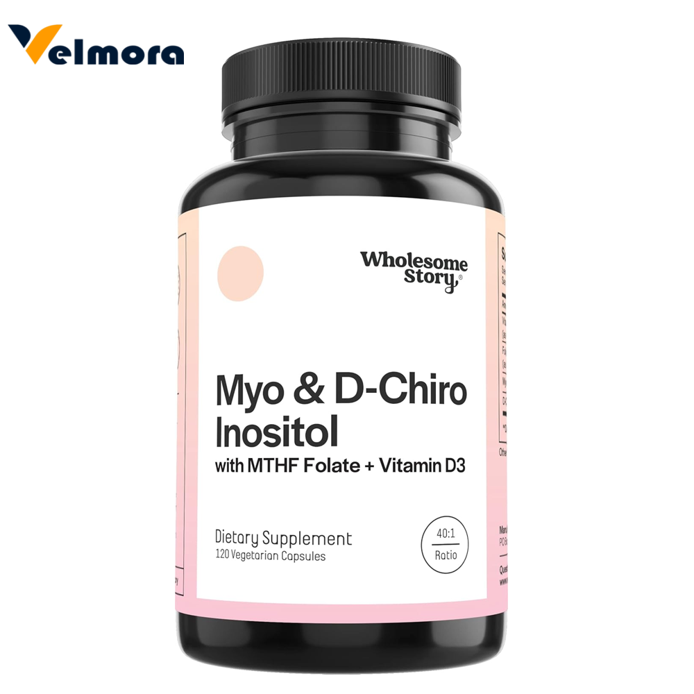 Wholesome Story Myo-inositol & D-chiro Inositol + Mthf Folate + Vitamin D3