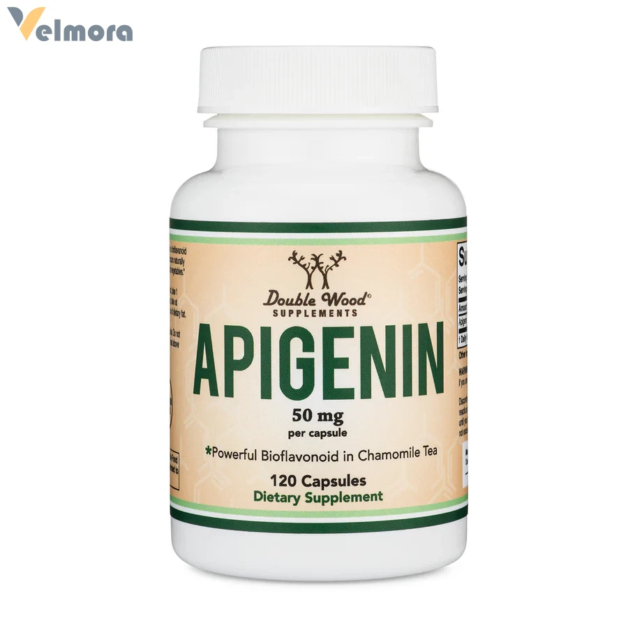 Double Wood Apigenin 50mg 120 Capsules