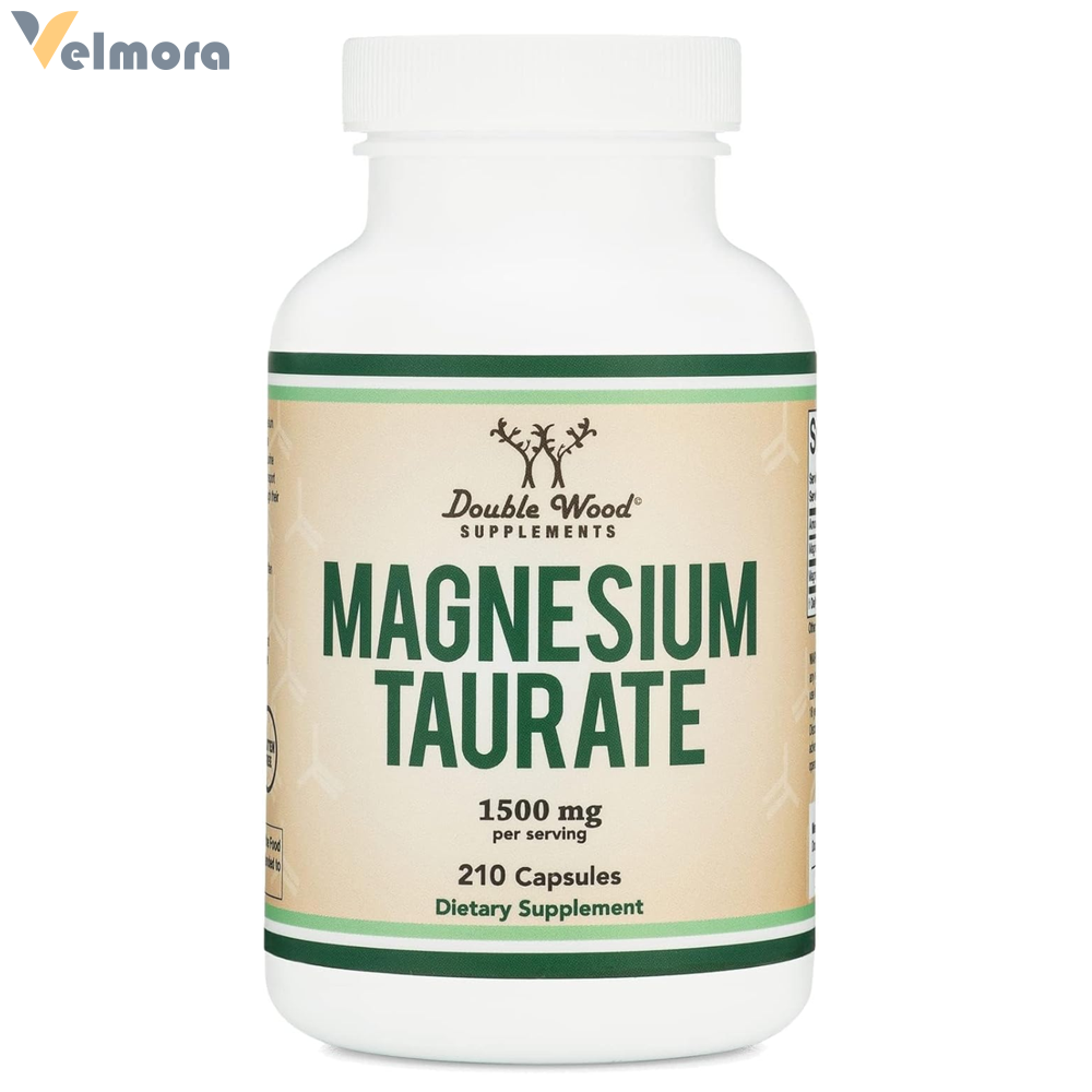Double Wood Magnesium Taurate 1500 Mg Per Serving 210 Capsules