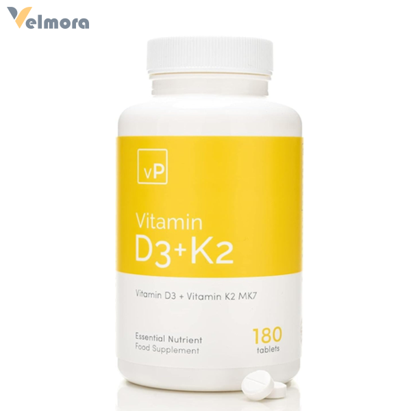 Vp Vitality Pro Vitamin D3 & K2 100 Mcg 180 Tablets In Pakistan