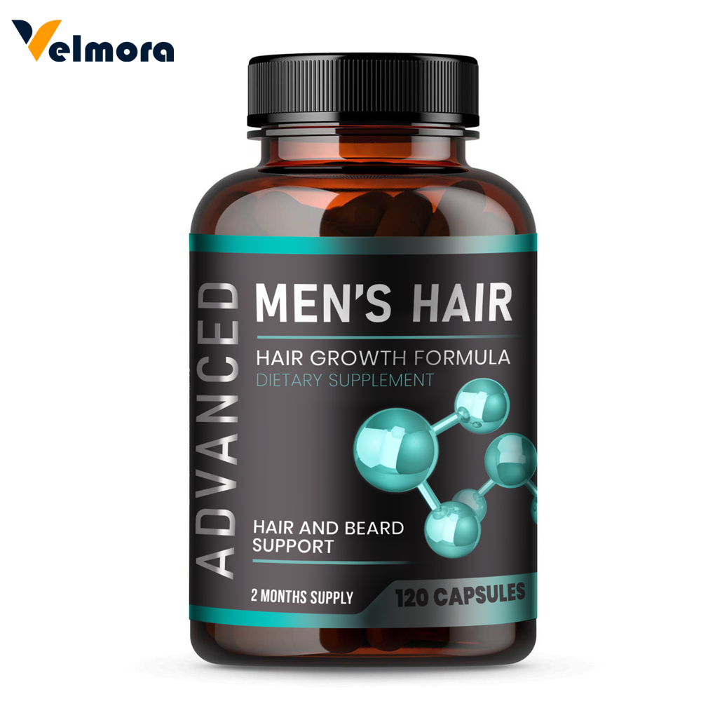 Advanced Men's Hair Growth Vitamins - 120 Capsules