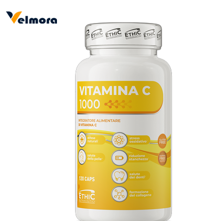 Ethic Nutraceutici Vitamin C 1000mg 120 Capsules In Pakistan