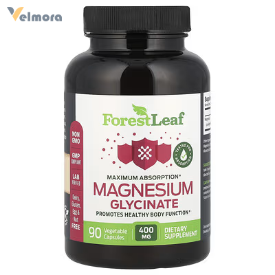 Forest Leaf Magnesium Glycinate 133.3mg Vegetable Capsules