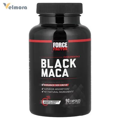 Force Factor Fundamentals Black Maca Capsules