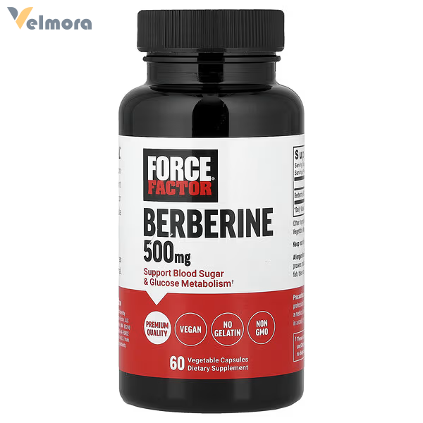 Force Factor Berberine 500 Mg Vegetable Capsules In Pakistan