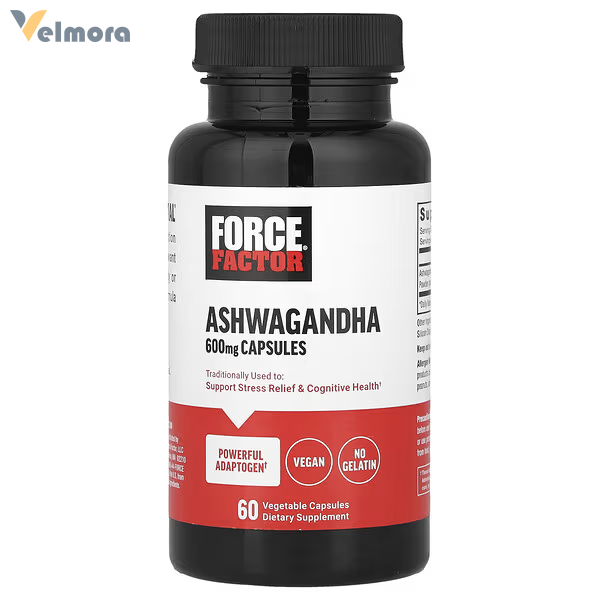 Force Factor Ashwagandha 600 Mg Vegetable Capsules In Pakistan