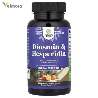 Nature's Craft Diosmin & Hesperidin Capsules