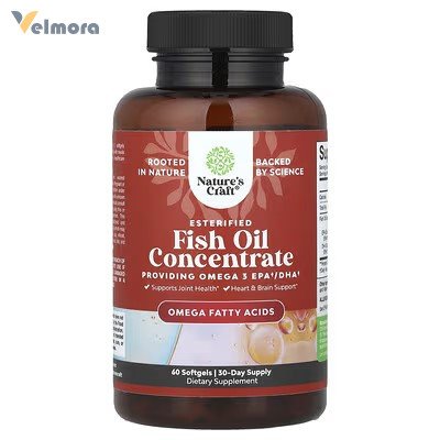 Nature's Craft Fish Oil Concentrate Softgels
