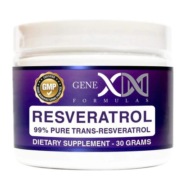 Genex 99% Pure Micronized Trans-Resveratrol Powder 30g Tub