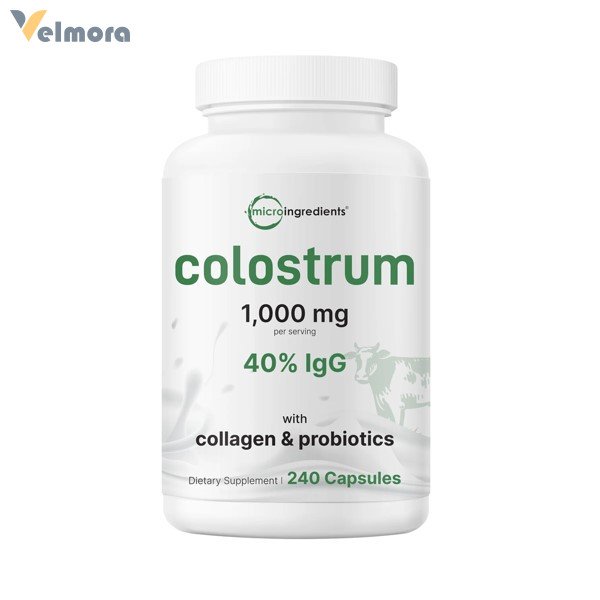 Micro Ingredients Colostrum 1000mg Capsules