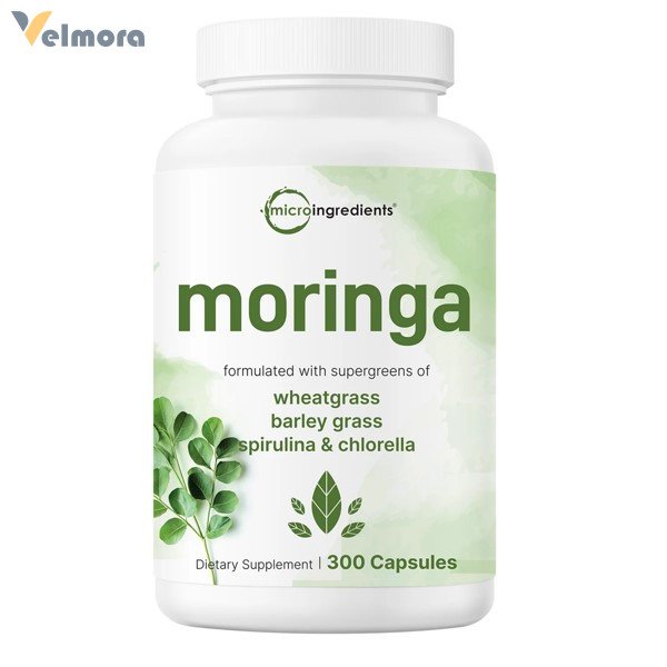 Moringa Oleifera Supergreens Capsules