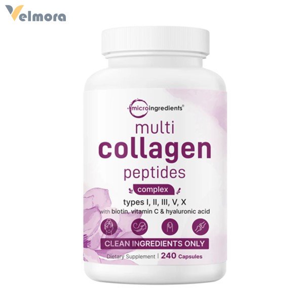 Micro Ingredients Multi Collagen Complex Capsules